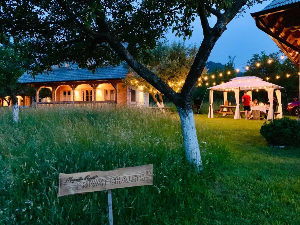 Magnolia Resort Chalets Vişeu de Sus Exteriör bild